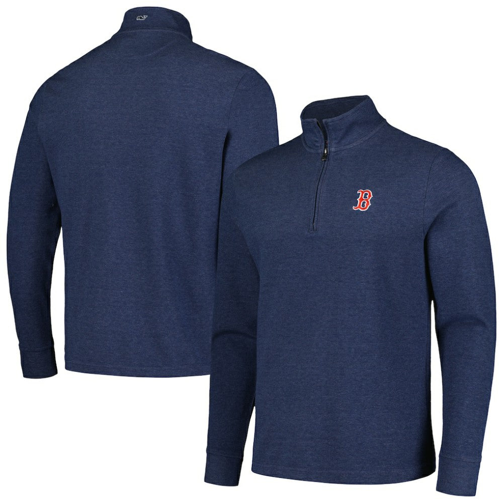 MLB Boston Red Sox Vineyard Vines Saltwater Quarter-Zip Jacket