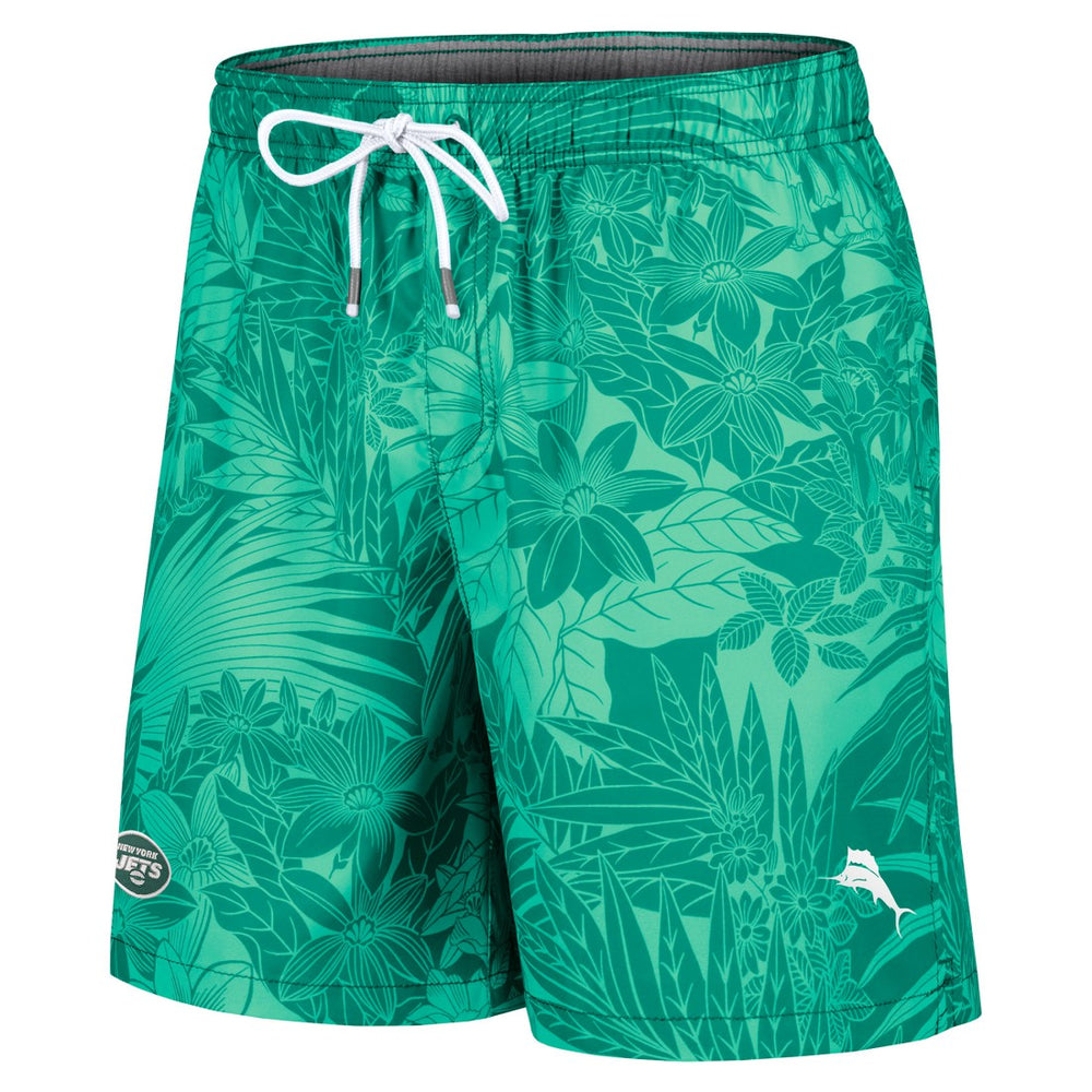 Santiago Palms Board Shorts - New York Jets