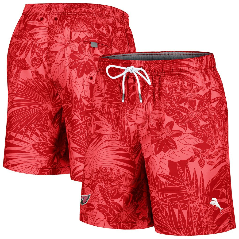 Santiago Palms Board Shorts - Arizona Cardinals