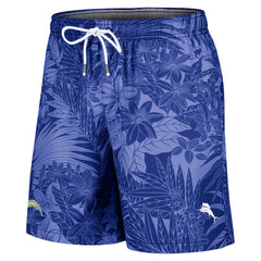 Santiago Palms Board Shorts - Los Angeles Chargers