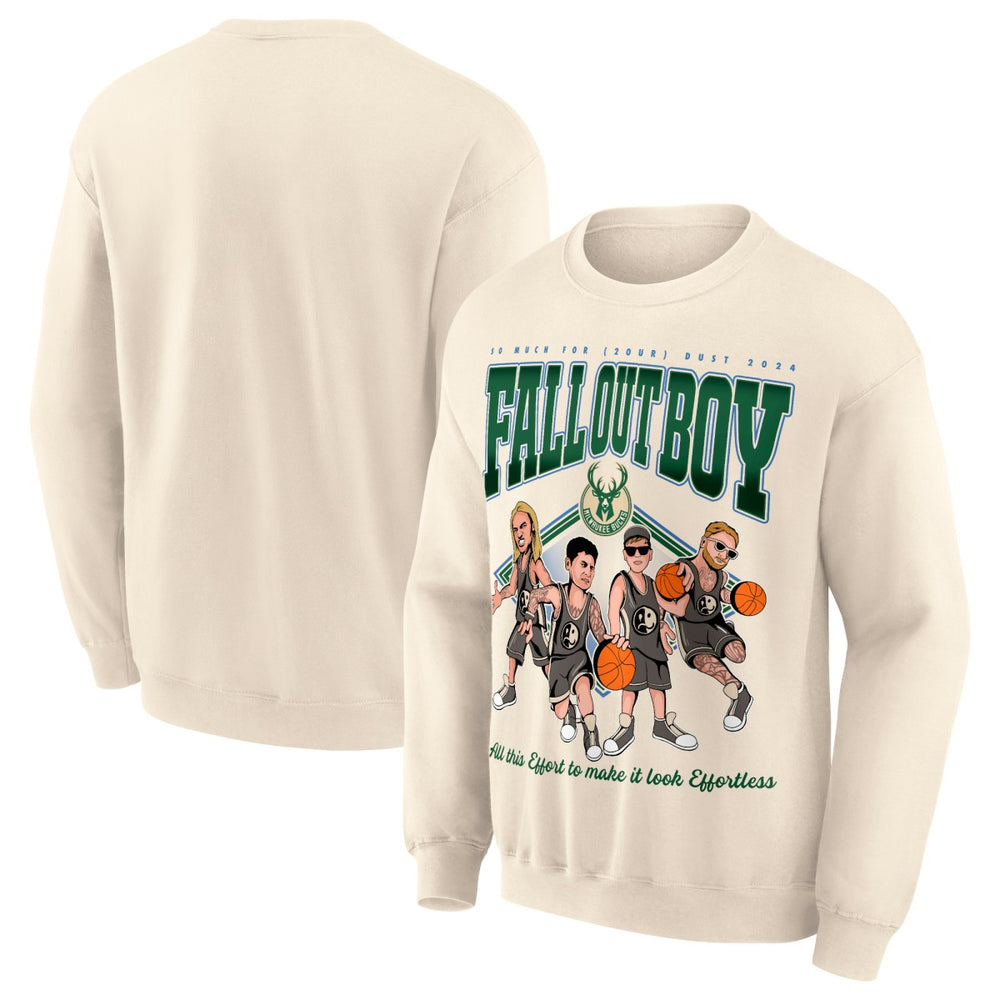 NBA Fall Out Boy x Milwaukee Bucks Unisex So Much For (2our) Dust Pullover Sweatshirt