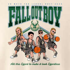 NBA Fall Out Boy x Milwaukee Bucks Unisex So Much For (2our) Dust Pullover Sweatshirt