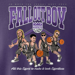 NBA Fall Out Boy x Sacramento Kings Unisex So Much For (2our) Dust Pullover Sweatshirt