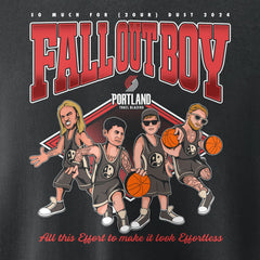 NBA Fall Out Boy x Portland Trail Blazers Unisex So Much For (2our) Dust Pullover Sweatshirt