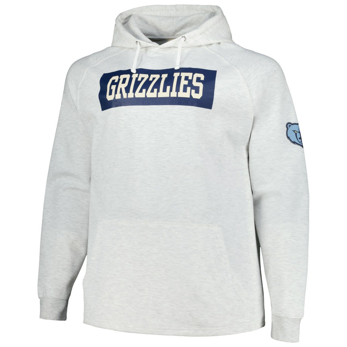 NBA Memphis Grizzlies Big & Tall Raglan Tri-Blend Pullover Hoodie