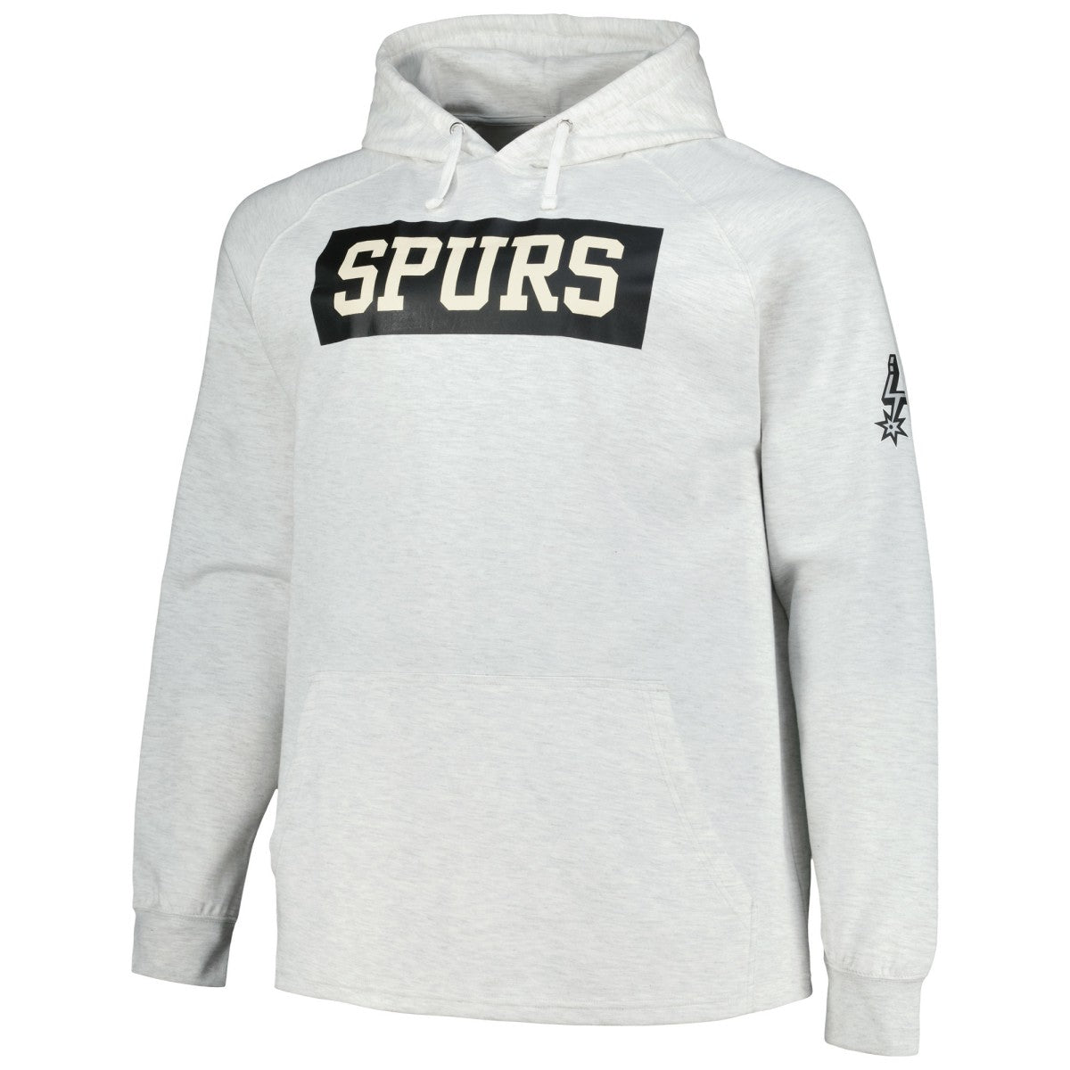 NBA San Antonio Spurs Big & Tall Raglan Tri-Blend Pullover Hoodie