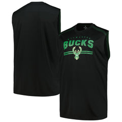 NBA Milwaukee Bucks Big & Tall Birdseye Muscle Tank Top