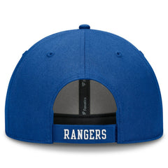 NHL Blue New York Rangers Fanatics Tore Adjustable Hat