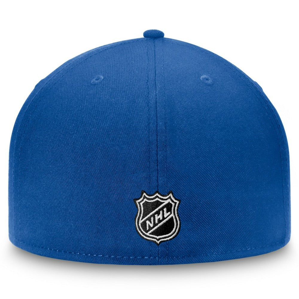 NHL Royal New York Rangers Fanatics Core Primary Logo Fitted Hat