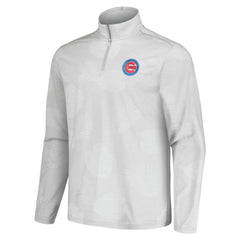 MLB Chicago Cubs Tommy Bahama Delray Frond IslandZone Half-Zip Jacket