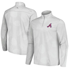 MLB Atlanta Braves Tommy Bahama Delray Frond IslandZone Half-Zip Jacket