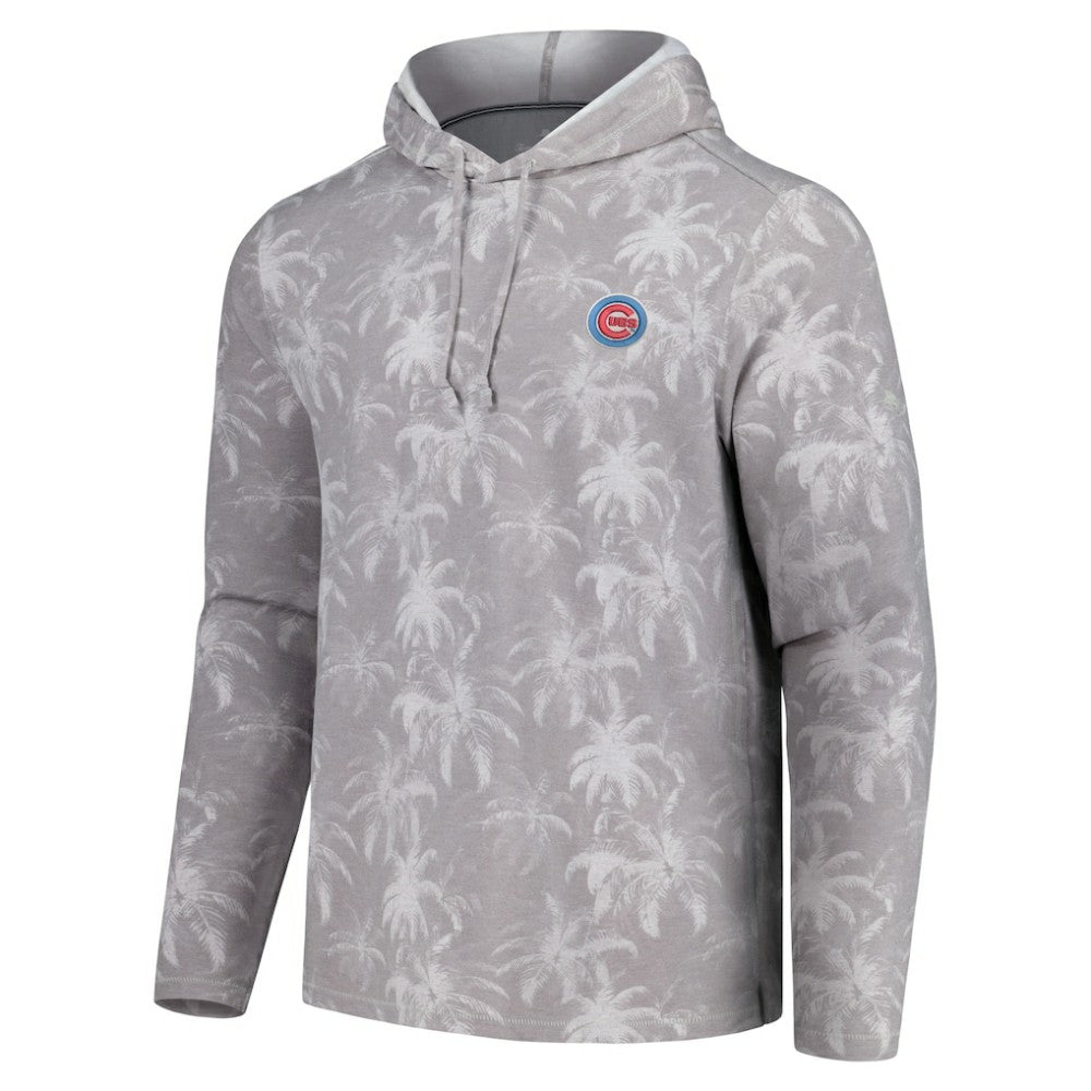 MLB Chicago Cubs Tommy Bahama Palm Frenzy Hoodie Long Sleeve T-Shirt