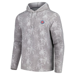 MLB Chicago Cubs Tommy Bahama Palm Frenzy Hoodie Long Sleeve T-Shirt