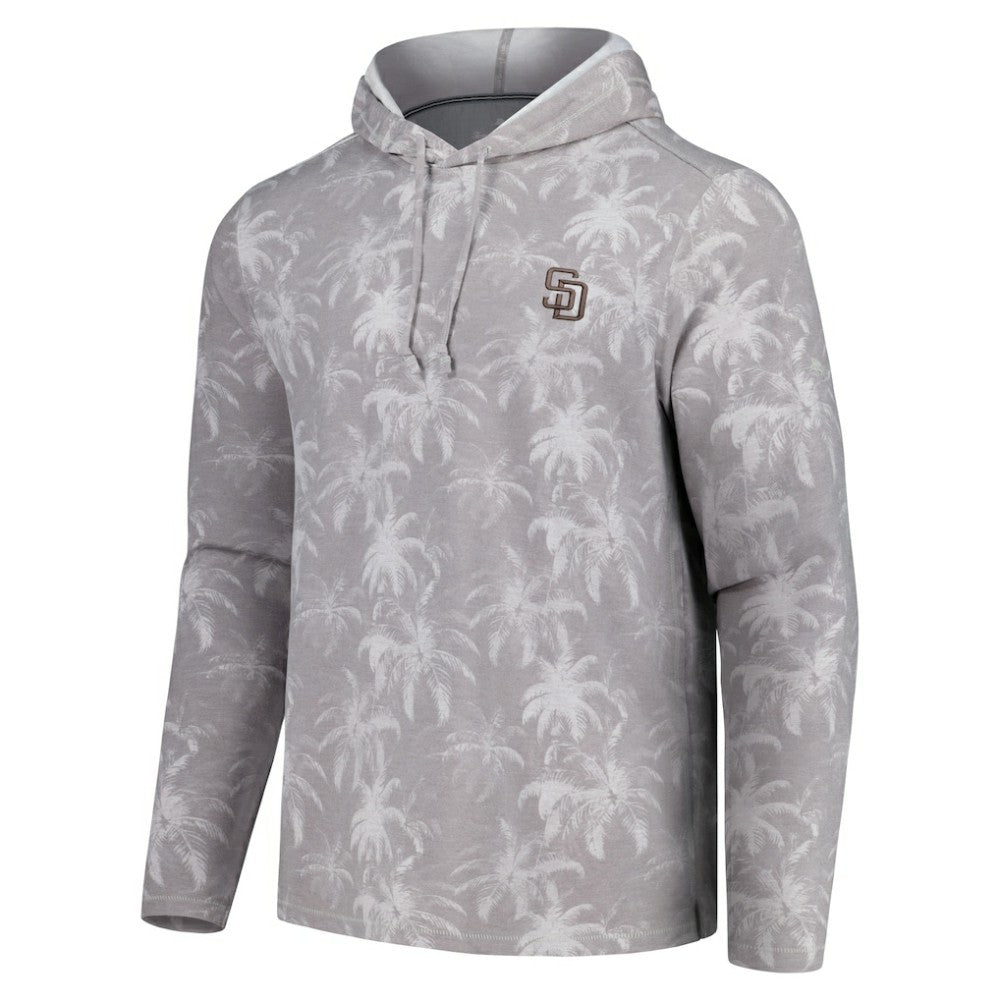 MLB San Diego Padres Tommy Bahama Palm Frenzy Hoodie Long Sleeve T-Shirt
