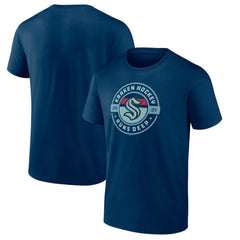 NHL Deep Sea Blue Seattle Kraken Fanatics Local T-Shirt