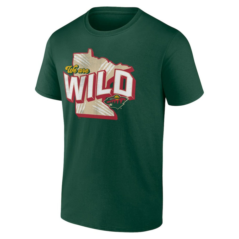 NHL Green Minnesota Wild Fanatics Local T-Shirt