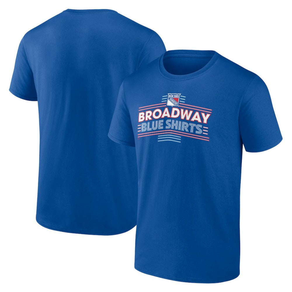 NHL Blue New York Rangers Fanatics Local Domain T-Shirt