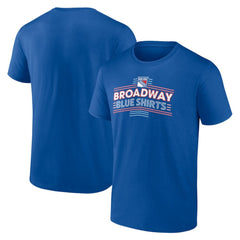 NHL Blue New York Rangers Fanatics Local Domain T-Shirt