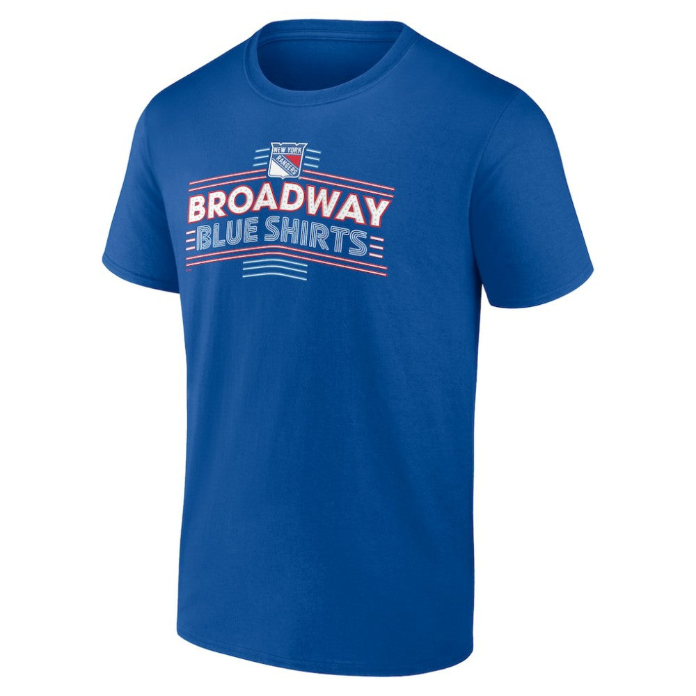NHL Blue New York Rangers Fanatics Local Domain T-Shirt