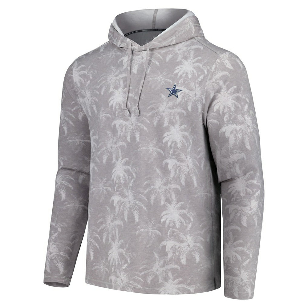Palm Frenzy Hoodie Long Sleeve T-Shirt - Dallas Cowboys