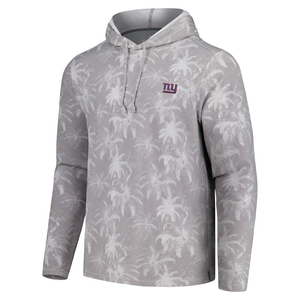 Palm Frenzy Hoodie Long Sleeve T-Shirt - New York Giants