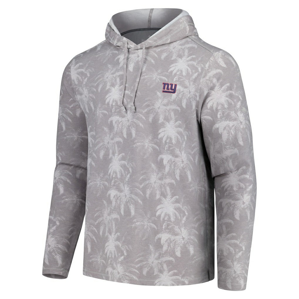 Palm Frenzy Hoodie Long Sleeve T-Shirt - New York Giants