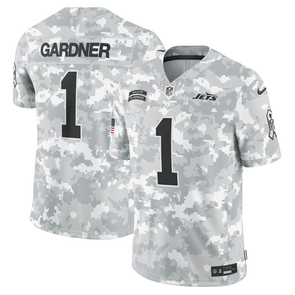 Sauce Gardner  2024 Salute to Service Limited Jersey - New York Jets