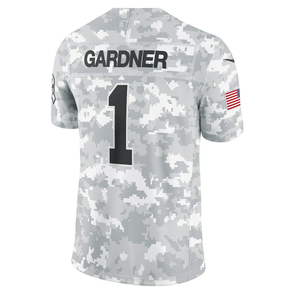 Sauce Gardner  2024 Salute to Service Limited Jersey - New York Jets