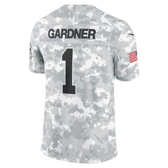 Sauce Gardner  2024 Salute to Service Limited Jersey - New York Jets