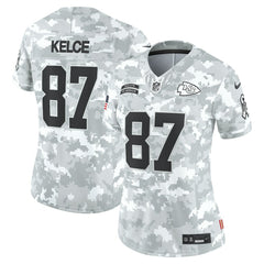 Travis Kelce  Women's 2024 Salute to Service Limited Jersey - Kansas City Chiefs