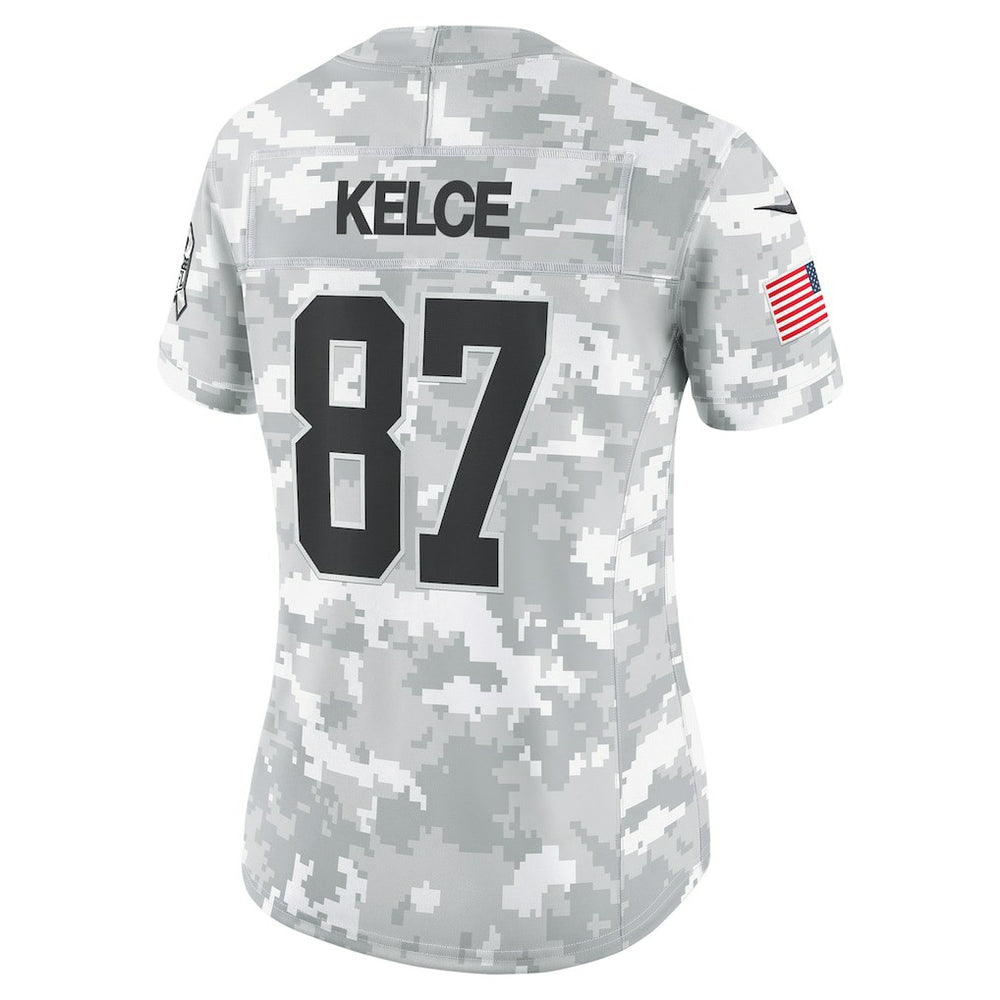 Travis Kelce  Women's 2024 Salute to Service Limited Jersey - Kansas City Chiefs