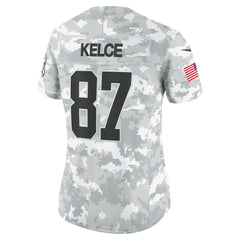 Travis Kelce  Women's 2024 Salute to Service Limited Jersey - Kansas City Chiefs