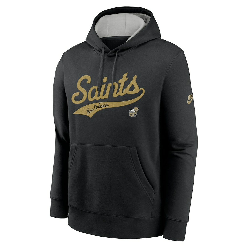 Rewind Club Logo Pullover Hoodie - New Orleans Saints