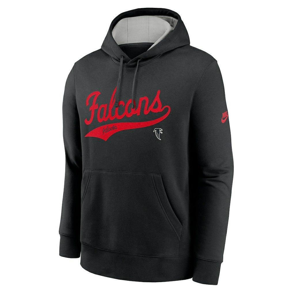Rewind Club Logo Pullover Hoodie - Atlanta Falcons