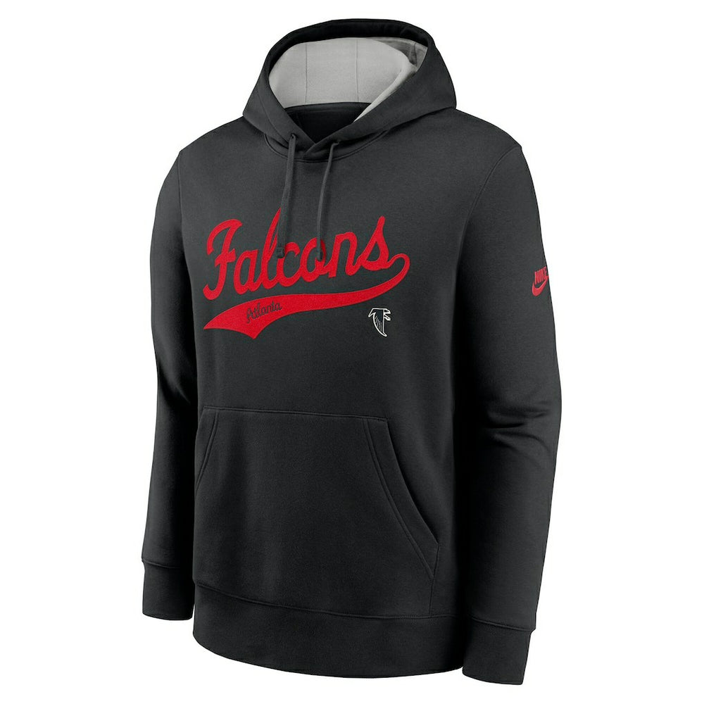 Rewind Club Logo Pullover Hoodie - Atlanta Falcons