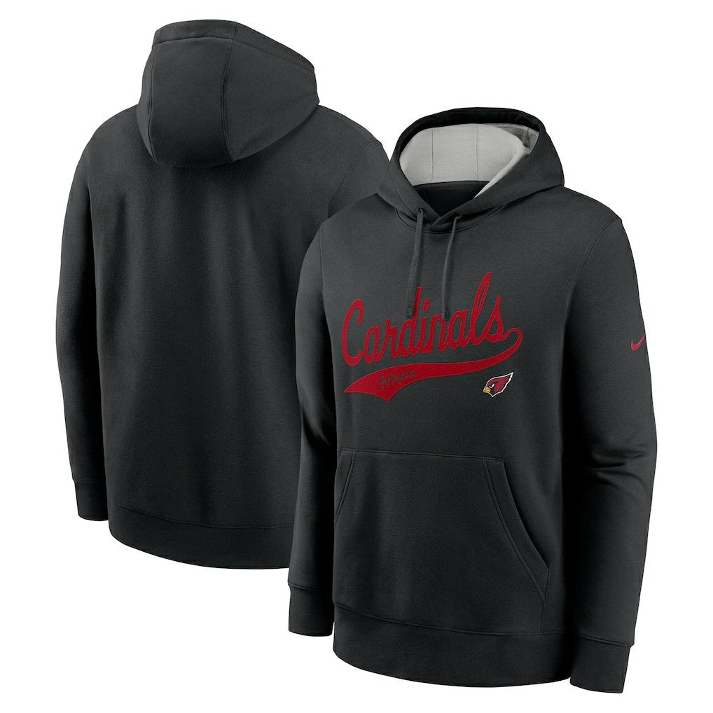 Rewind Club Logo Pullover Hoodie - Arizona Cardinals