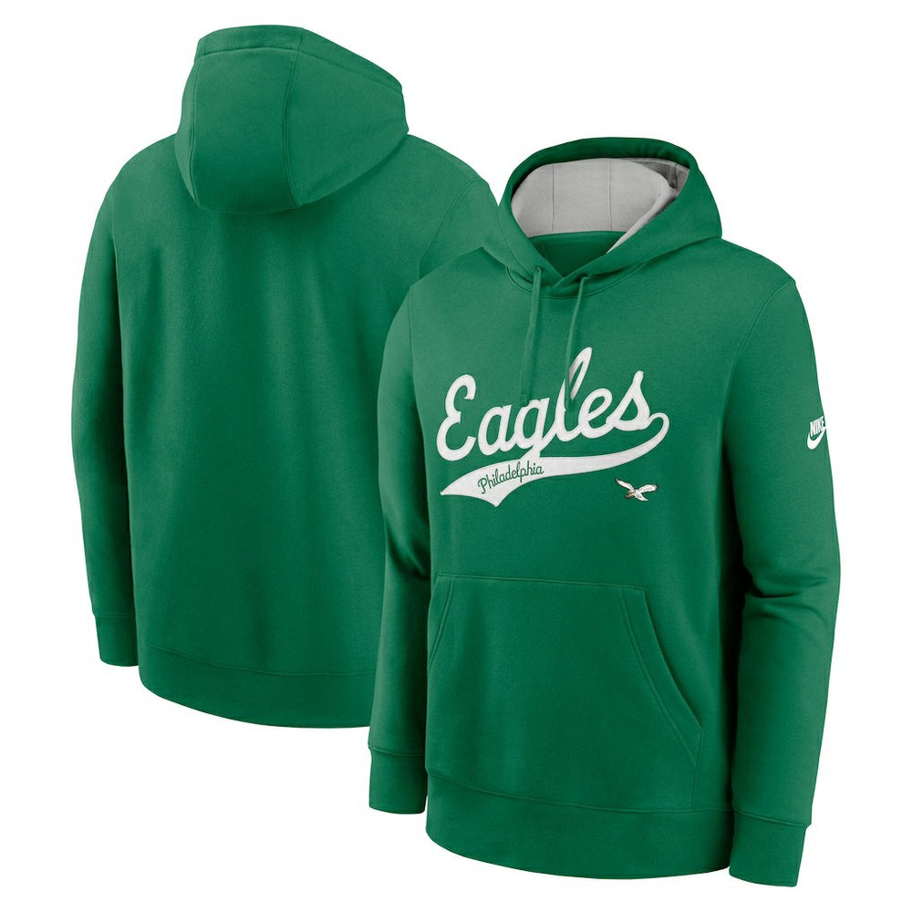 Rewind Club Logo Pullover Hoodie - Philadelphia Eagles