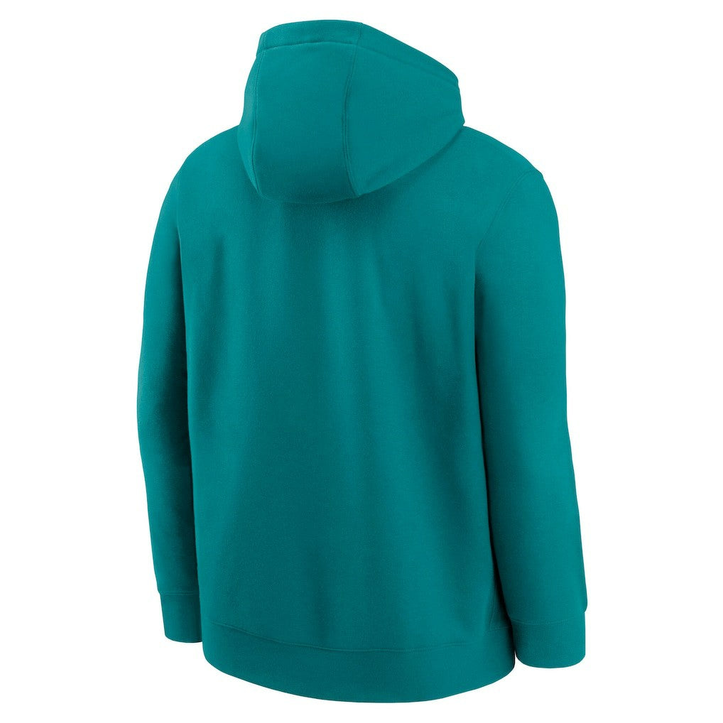 Rewind Club Logo Pullover Hoodie - Miami Dolphins