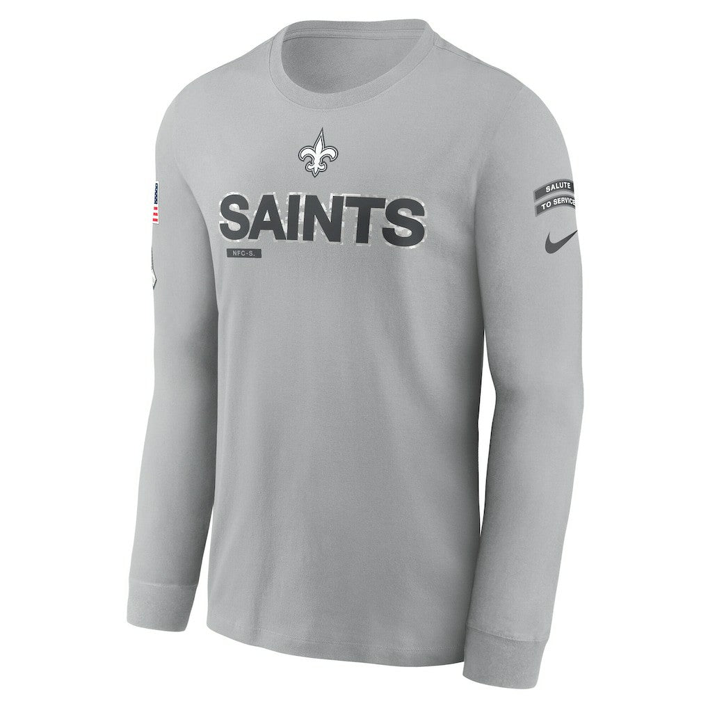 2024 Salute To Service Long Sleeve T-Shirt - New Orleans Saints
