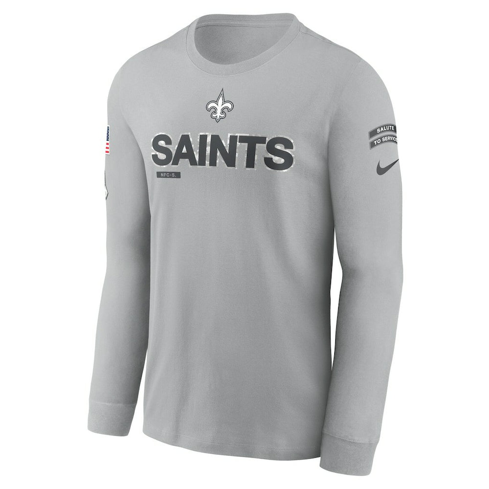 2024 Salute To Service Long Sleeve T-Shirt - New Orleans Saints