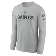 2024 Salute To Service Long Sleeve T-Shirt - New Orleans Saints