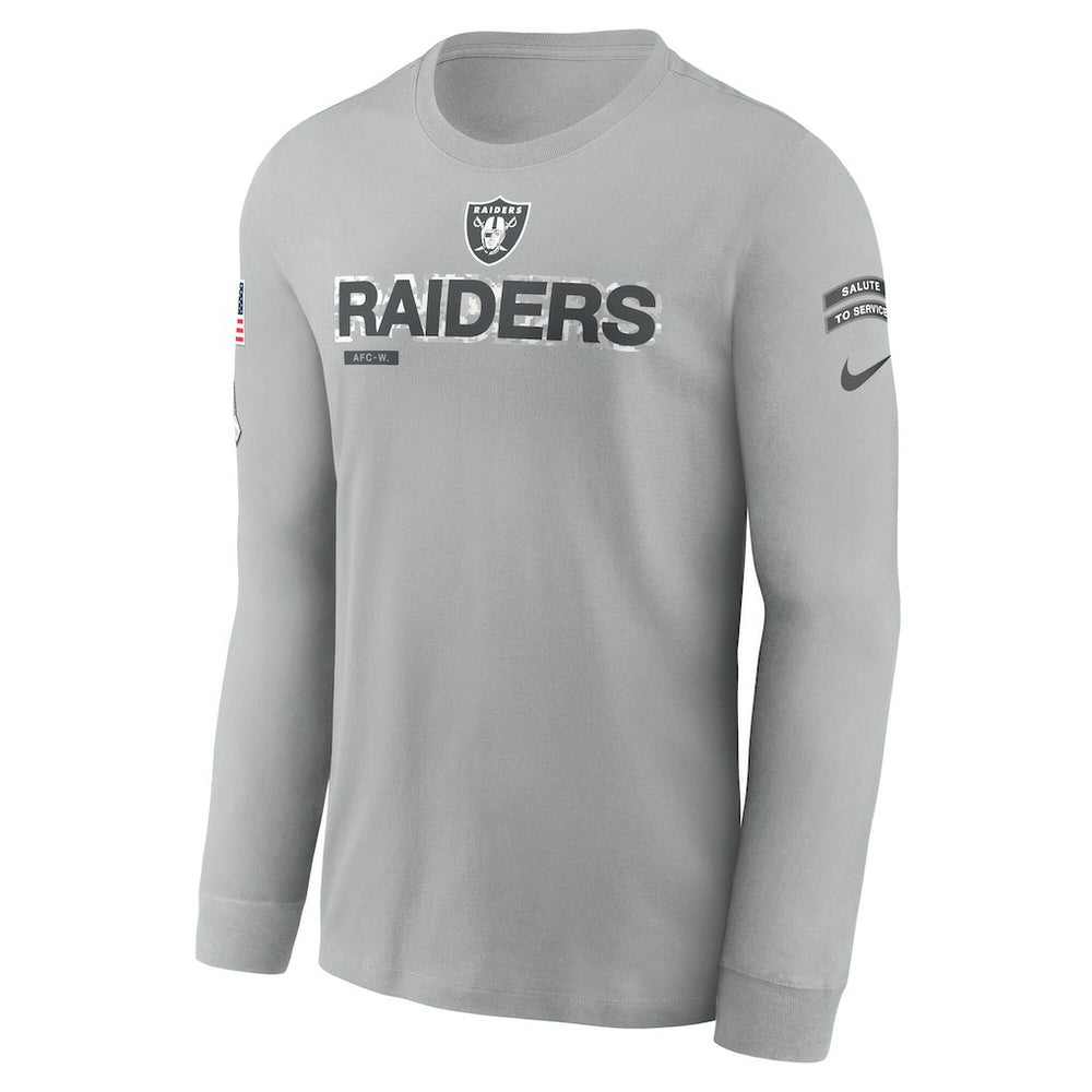 2024 Salute To Service Long Sleeve T-Shirt - Las Vegas Raiders