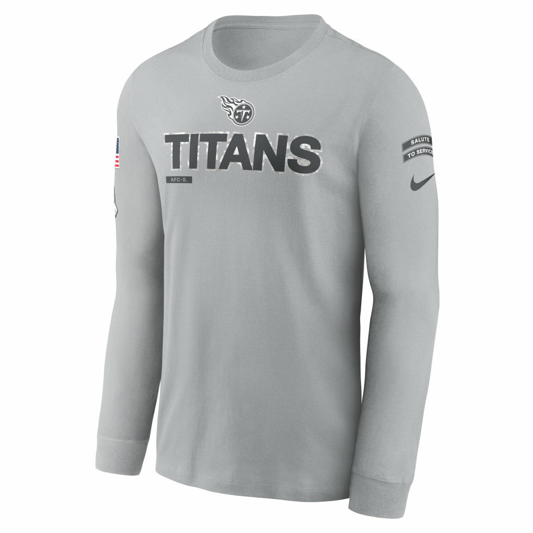 2024 Salute To Service Long Sleeve T-Shirt - Tennessee Titans