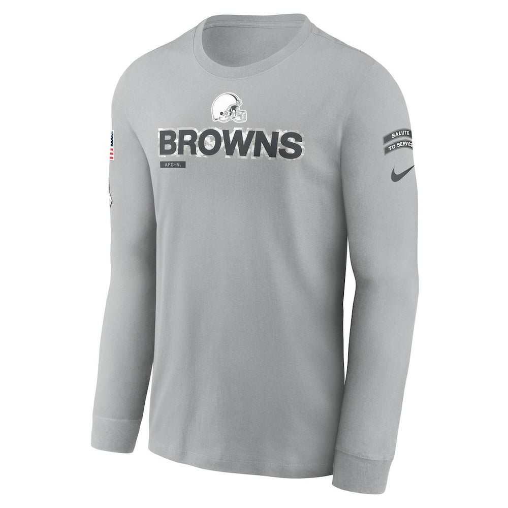 2024 Salute To Service Long Sleeve T-Shirt - Cleveland Browns