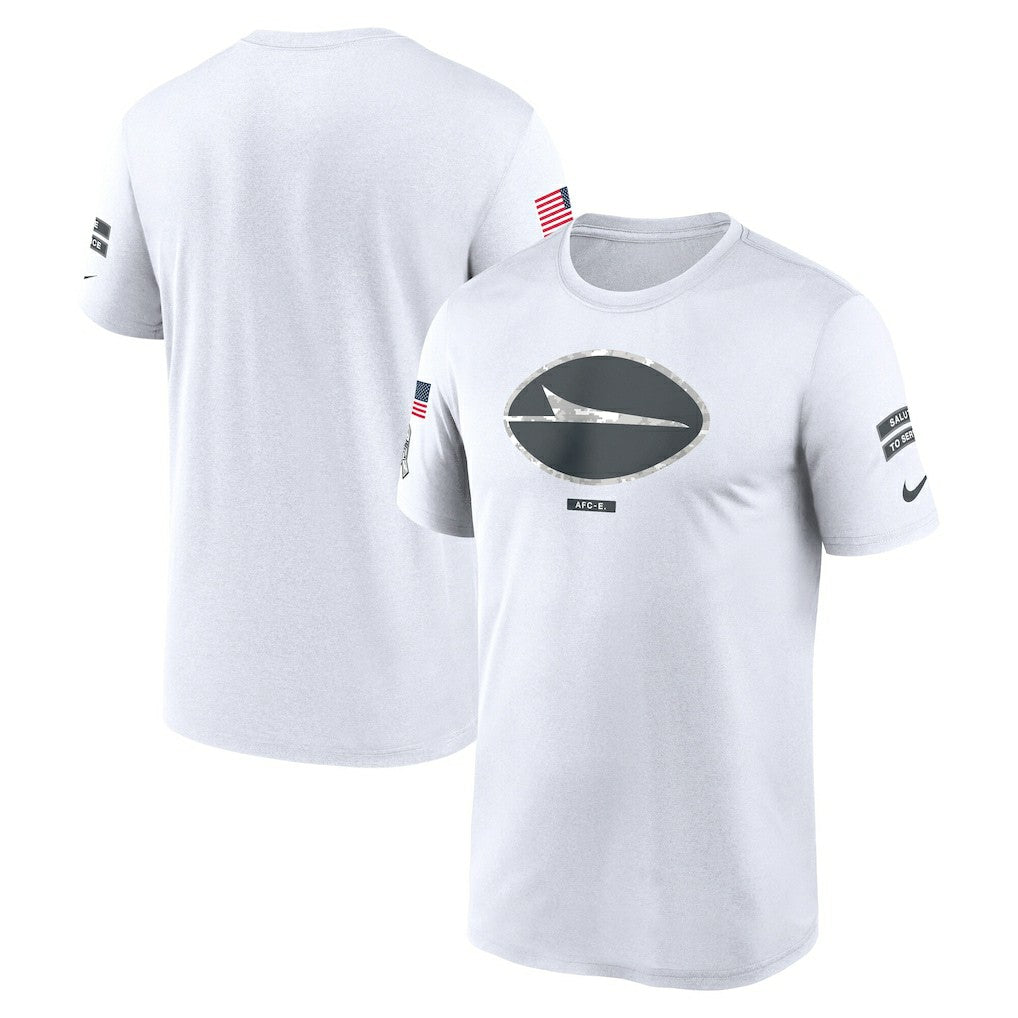 2024 Salute To Service Legend Performance T-Shirt - New York Jets