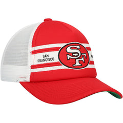 Youth Stripe Trucker Adjustable Hat - San Francisco 49ers