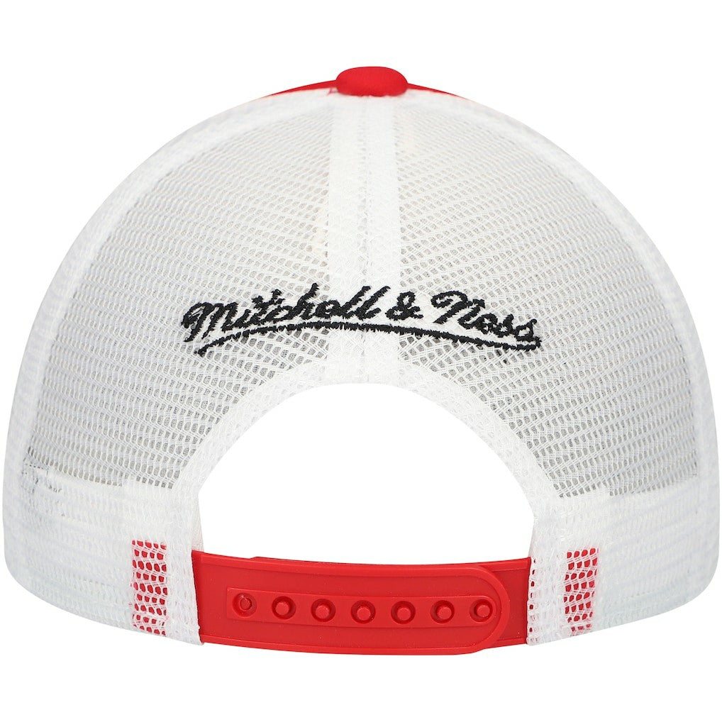 Youth Stripe Trucker Adjustable Hat - San Francisco 49ers