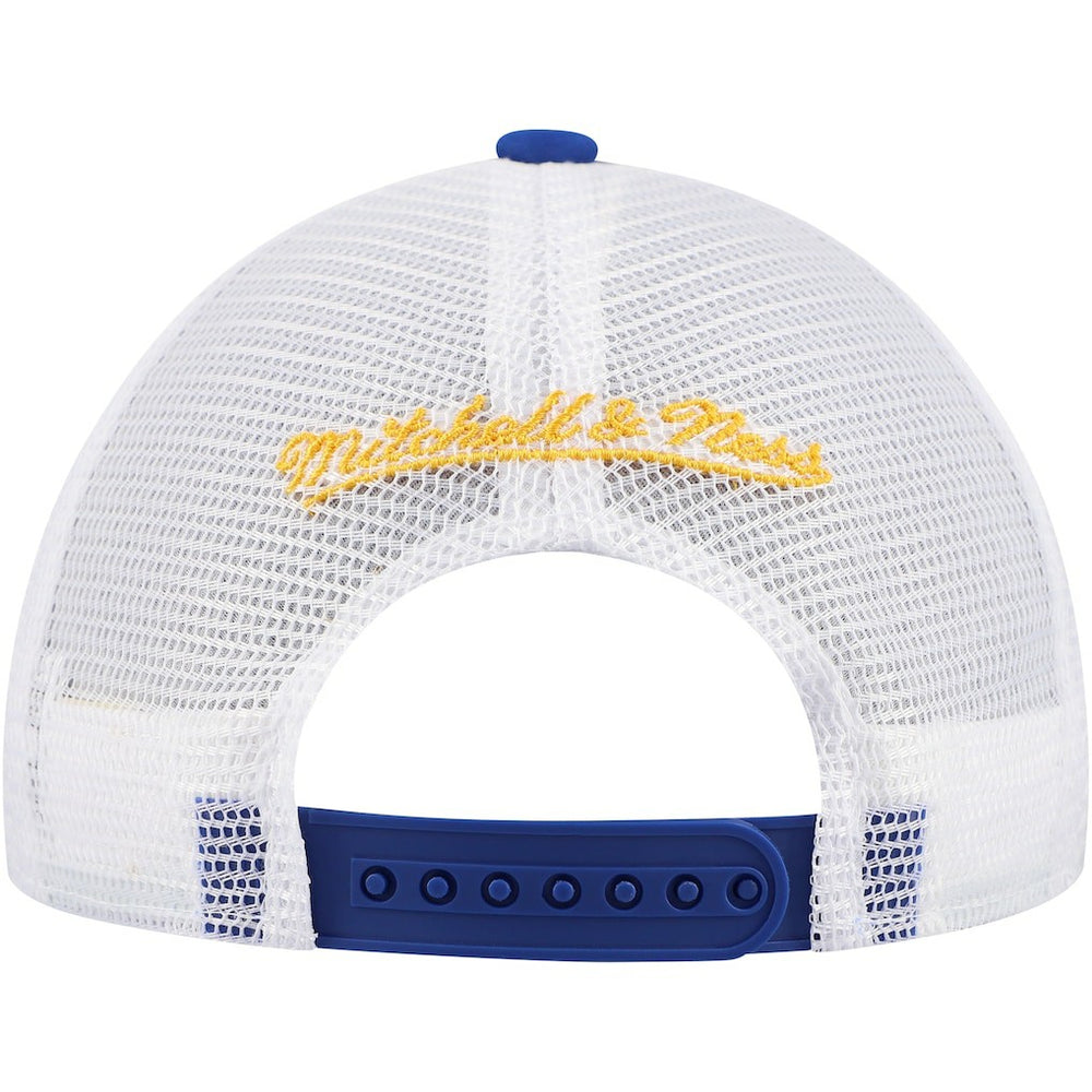Youth Stripe Trucker Adjustable Hat - Los Angeles Rams