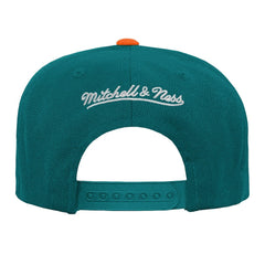 Youth Team Two-Tone Snapback Hat - Miami Dolphins