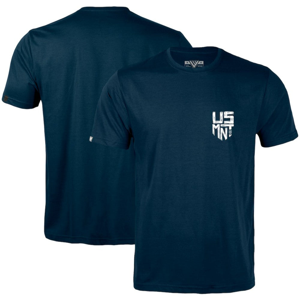 USMNT Levelwear Richmond Scribble T-Shirt -  Navy